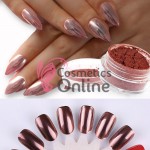 Pigment mirror chrome effect pentru Gel UV sau Acril, CE03 + 1 aplicator Rose-Red Pigment mirror chrome effect pentru Gel UV sau Acril, CE03 + 1 aplicator Rose-Red